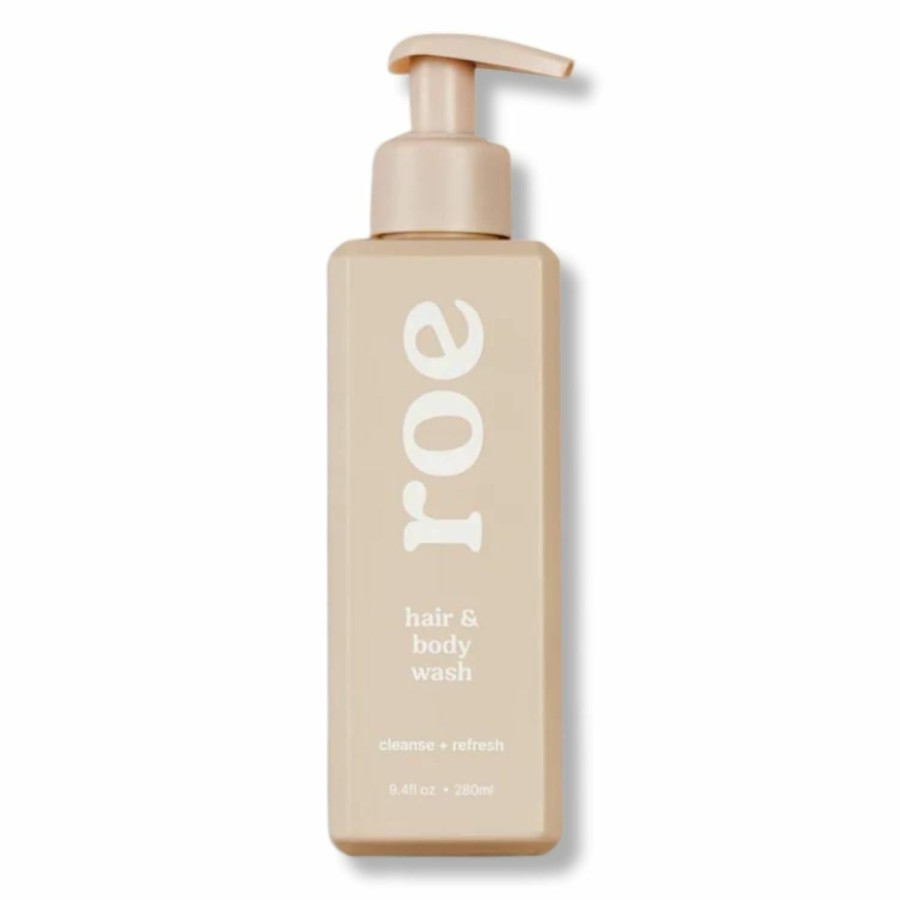 Baby Roe Wellness | Roe Wellness- Toddler & Baby Body Wash & Shampoo Moisturizing Clean Ingredients | Suitable For Sensitive Skin, Fragrance-Free, Natural Vanilla Scent, Fresh Cleaning | 9.4 Fl Oz.