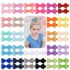 Baby Ruyaa | Ruyaa Baby Hair Clips Fully Lined,Baby Barrettes No Slip For Fine Hair,Hair Accesories,Toddler Hair Clips,Infant Bows,Hair Pins (Classic Colors 50Pcs)