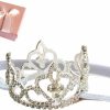 Baby Elesa Miracle | Elesa Miracle Little Girl Crown Baby Girl Infant Toddler Crystal Crown Tiara Headband Baby Photography Headband Props