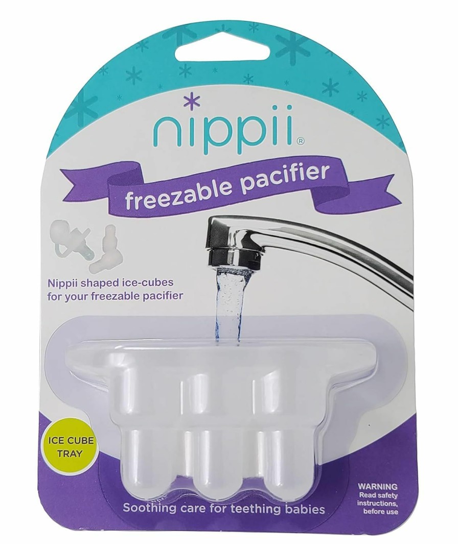 Baby Nippii | Nippii Freezable Teething Pacifier Ice Cube Tray Refills