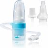 Baby Movoja | Fuchsi Baby Nasal-Aspirator | Medical Silicone | Filterless & Endless Usable | Convenient 1 Hand Operation | + Reserve 1X Nose & 1X Mouth Attachment | German Brand | Nasal Secretion Aspirator Small