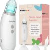 Baby MOMYMUST | Nasal Aspirator For Baby, Momymust Electric Baby Nose Cleaner With Self-Cleaning Function, Baby Nasal Aspirator With 3 Levels Of Suction, Music And Light, 2 Nose-Tips, 60 Days Use Time