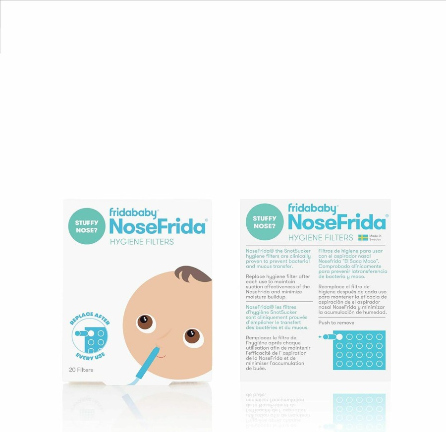 Baby Frida Baby | Frida Baby Nasal Aspirator 20 Hygiene Filters For Nosefrida The Snotsucker