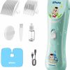 Baby ENSSU | Enssu Quiet Baby Hair Clippers, Lower Noise Haircut Trimmers For Children With Autism And Sensory Sensitivity, Babies Infant Kids Waterproof Hair Cutting Kits