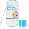 Baby Frida Baby | Frida Baby Nosefrida Case + Refills | Cleaning And Storage For Doctor-Recommended Nosefrida The Snotsucker Nasal Aspirator, Storage Travel Case, Bristle Cleaning Brush, Hygiene Filters, Baby Registry