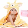 Baby TBEZY | Tbezy Baby Hooded Towel With Unique Animal Design Ultra Soft Thick Cotton Bath Towel For Newborn (Bunny)