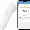 Baby iHealth | Ihealth Smart Bluetooth Thermometer For Adults And Kids - Wireless No-Touch Digital Thermometer For Forehead - 3 Ultra-Sensitive Sensors, Large Led Digits, Vibration Mode - For Home Use, Pt3Sbt