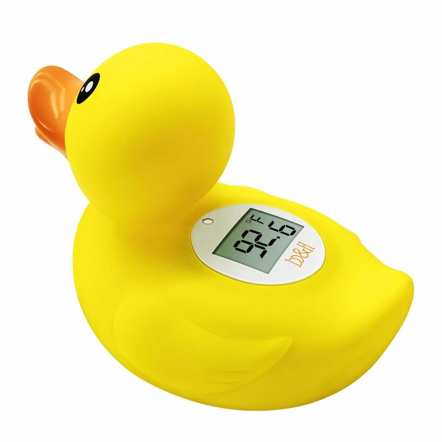 Baby B&H | B&H Duck Baby Bath Thermometer, Toddlers Bath Temperature Thermometer Safety Floating Toy, Bathtub Thermometer, At Fahrenheit And Celsius Degree