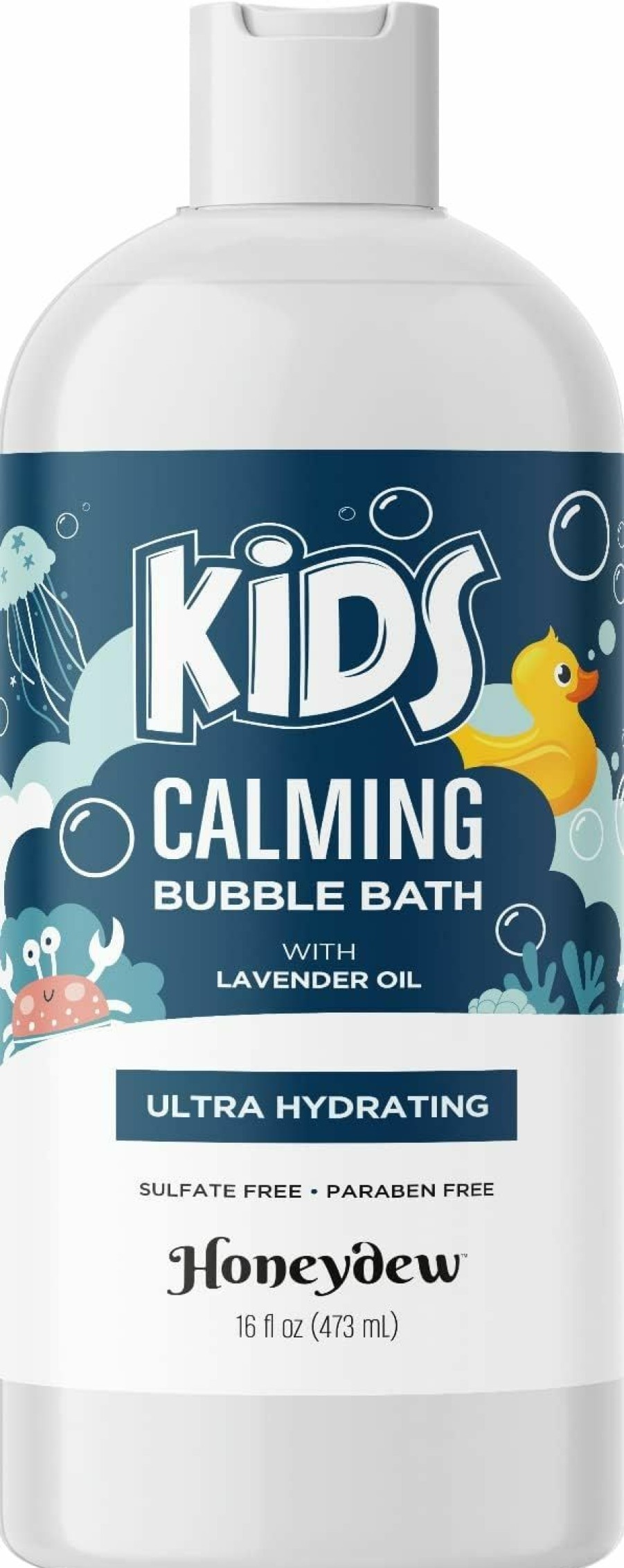 Baby HONEYDEW | Lavender Bubble Bath For Kids With Aloe - Sudsy Bubble Bath With Aromatherapy Essential Oils For Relaxing And Lavender Oil Baby Bath Wash - Kids Bath Enriched With Nourishing Aloe Vera And Vitamin E