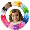 Baby Hoewina | Baby Hair Clips, 42Pcs 2\" Fully Lined Hair Bows For Girls, Toddler Hair Accessories For Girls, Alligator Hair Clips For Girls Toddlers Baby Kids Teens (21 Colors In Pairs)