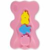 Baby Hallo | Hallo Soft Infant Bath Sponge Skid Proof Baby Bath Mat Newborn Odor Free (Pink)