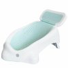 Baby Jool Baby Products | Baby Bather Plus - Bath Support With Thermometer For Bathtub Or Sink (0-6 Months) Slip-Resistant & Ergonomic For Newborn Infant (Aqua) - Jool Baby