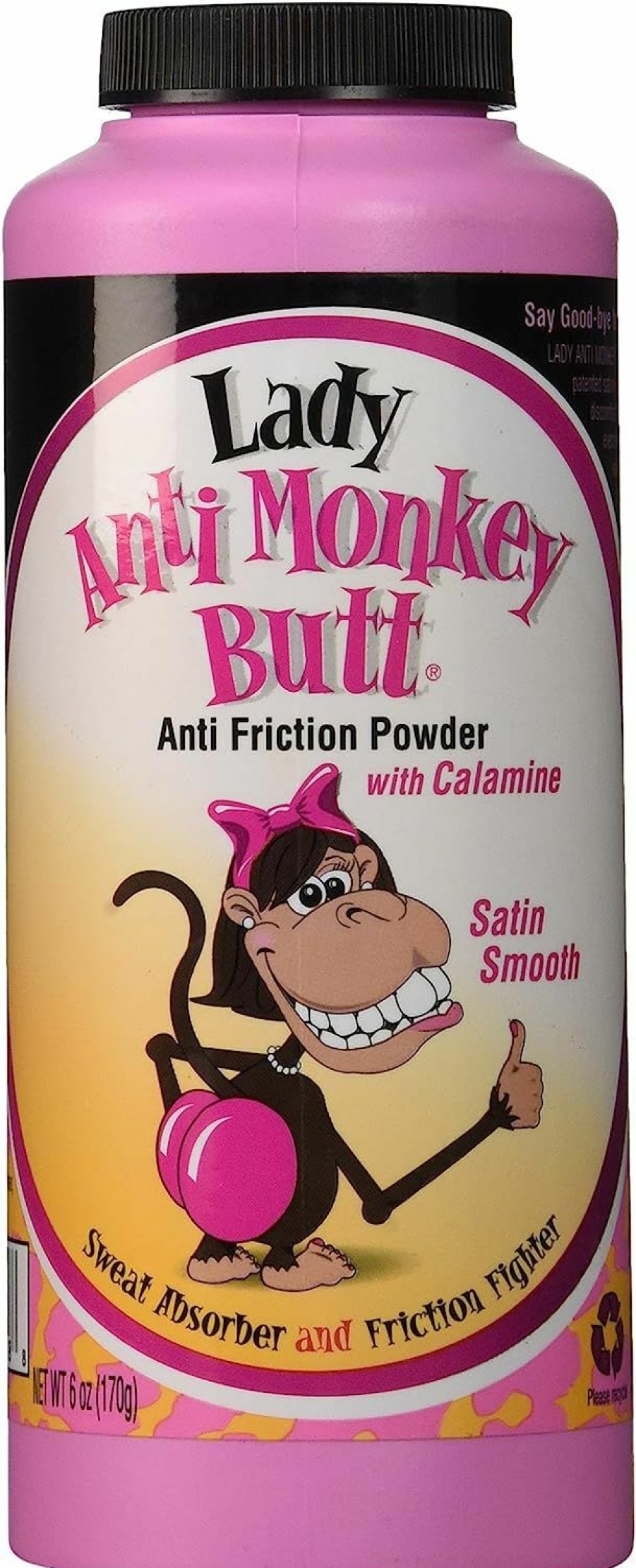 Baby Anti MonHot Butt | Lady Anti-Monkey Butt Powder With Cornstartch - Net Wt. 6 Oz.[Health And Beauty] [Misc.]