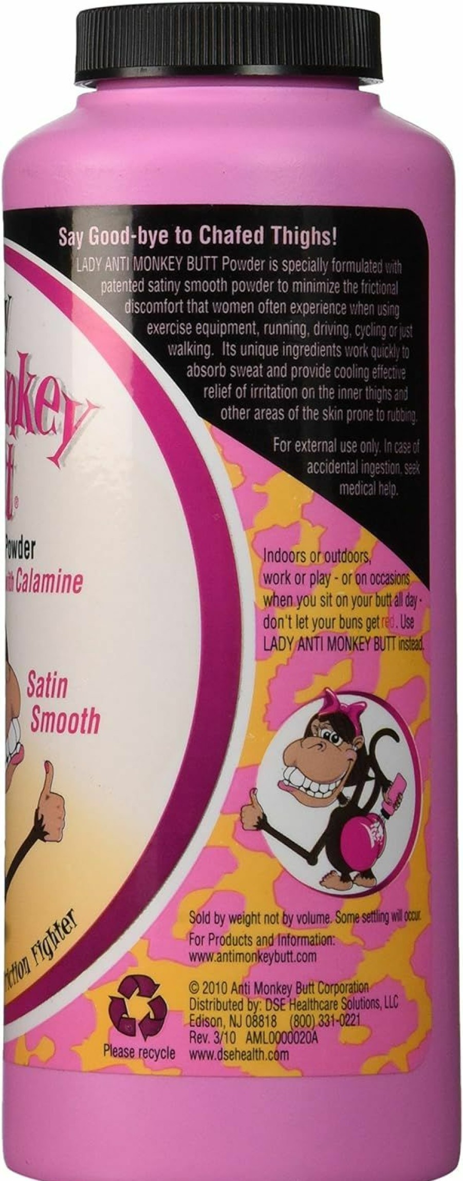 Baby Anti MonHot Butt | Lady Anti-Monkey Butt Powder With Cornstartch - Net Wt. 6 Oz.[Health And Beauty] [Misc.]