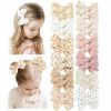 Baby Niceye | Niceye 24 Pack Baby Girls Hair Bows Clips Hair Barrettes Accessory For Babies Infant Toddlers Kids In Pairs