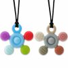 Baby Seeway | Chewy Necklace For Sensory Kids, Seeway Silicone Sensory Chew Necklace Oral Motor Aids For Boys Girls, Autism Chew Toys For Kids Teens Adults With Anxiety Adhd Spd Or Other Sensory Needs【2 Pack】