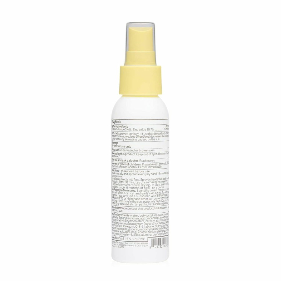 Baby Sun Bum | Sun Bum Baby Bum Spf 50 Sunscreen Spray | Mineral Uva/Uvb Face And Body Protection For Sensitive Skin | Fragrance Free | Travel Size | 3 Fl Oz