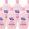 Baby Baby Magic | Baby Magic Gentle Baby Lotion | 16.5 Fl Oz (Pack Of 6) | Vitamins & Aloe, Pink (705544), Original Baby Scent