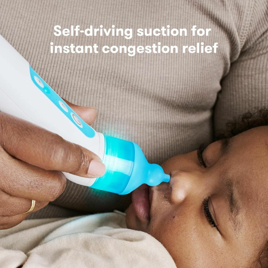 Baby Frida Baby | Frida Baby Electric Nosefrida Nasal Aspirator For Baby, Nose Sucker For Baby & Toddler, Nasal Aspirator With 3 Suction Levels, 2 Silicone Tips, Usb Rechargeable