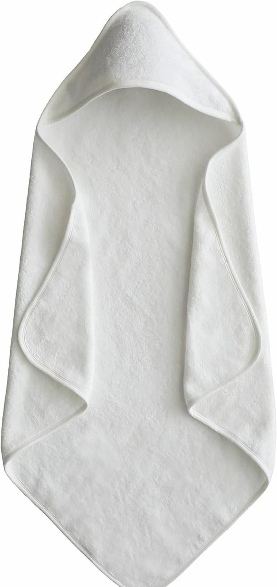 Baby mushie | Mushie Baby Hooded Towel | Organic Cotton (Fog)