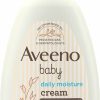 Baby Aveeno Baby | Aveeno Baby Daily Moisturizing Cream With Prebiotic Oat, Baby Lotion With Coconut Oil & Shea Butter Deeply Moisturizes Sensitive Skin, Hypoallergenic With A Gentle Coconut Scent, 12 Fl. Oz