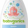 Baby Babyganics | Babyganics Bubble Bath, Non-Allergenic, Gently Cleanses, Fragrance Free, 20 Fl Oz (Pack Of 2), Packaging May Vary