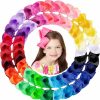 Baby OAOLEER | Oaoleer 30 Colors 6 Inch Hair Bows Clips Grosgrain Ribbon Bows Hair Alligator Clips Hair Barrettes Hair Accessories For Girls Toddler Infants Kids Teens Children