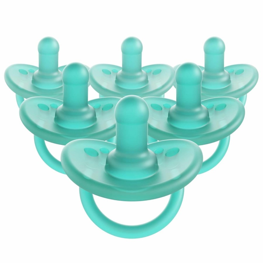 Baby Evenflo Feeding | Evenflo Feeding Balance Plus Stage 1 Cylindrical Baby, Newborn And Infant Pacifier - Developed With Pediatric Feeding Specialists - 0 To 6 Months (Pack Of 6)