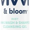 Baby Vivvi & Bloom | Vivvi & Bloom Gentle 2-In-1 Baby Wash & Shampoo Cleansing Gel, Leaves Sensitive Skin Feeling Healthy & Moisturized, Tear-Free, Formulated Without Sulfates, Paraben, And Dyes, 10 Fl. Oz