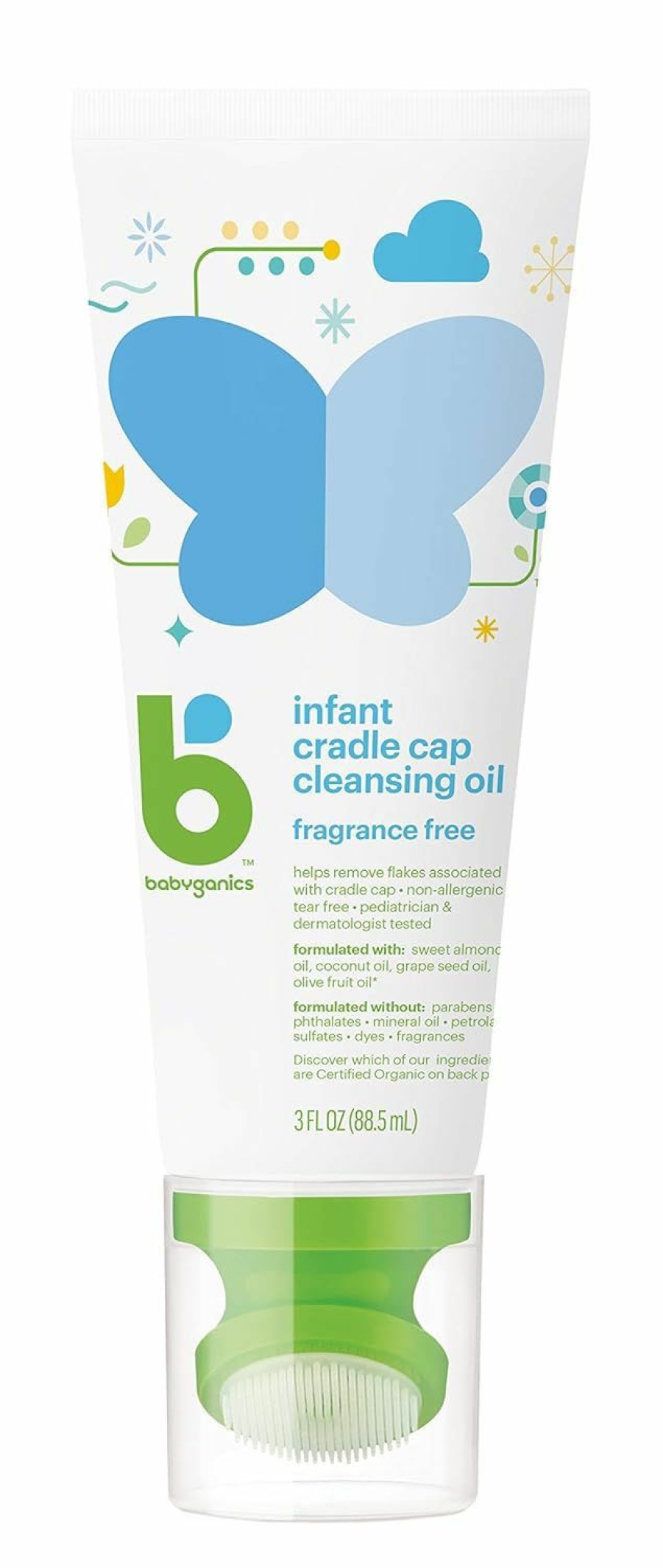 Baby Babyganics | Babyganics Cradle Cap Cleansing Oil,, 3 Oz