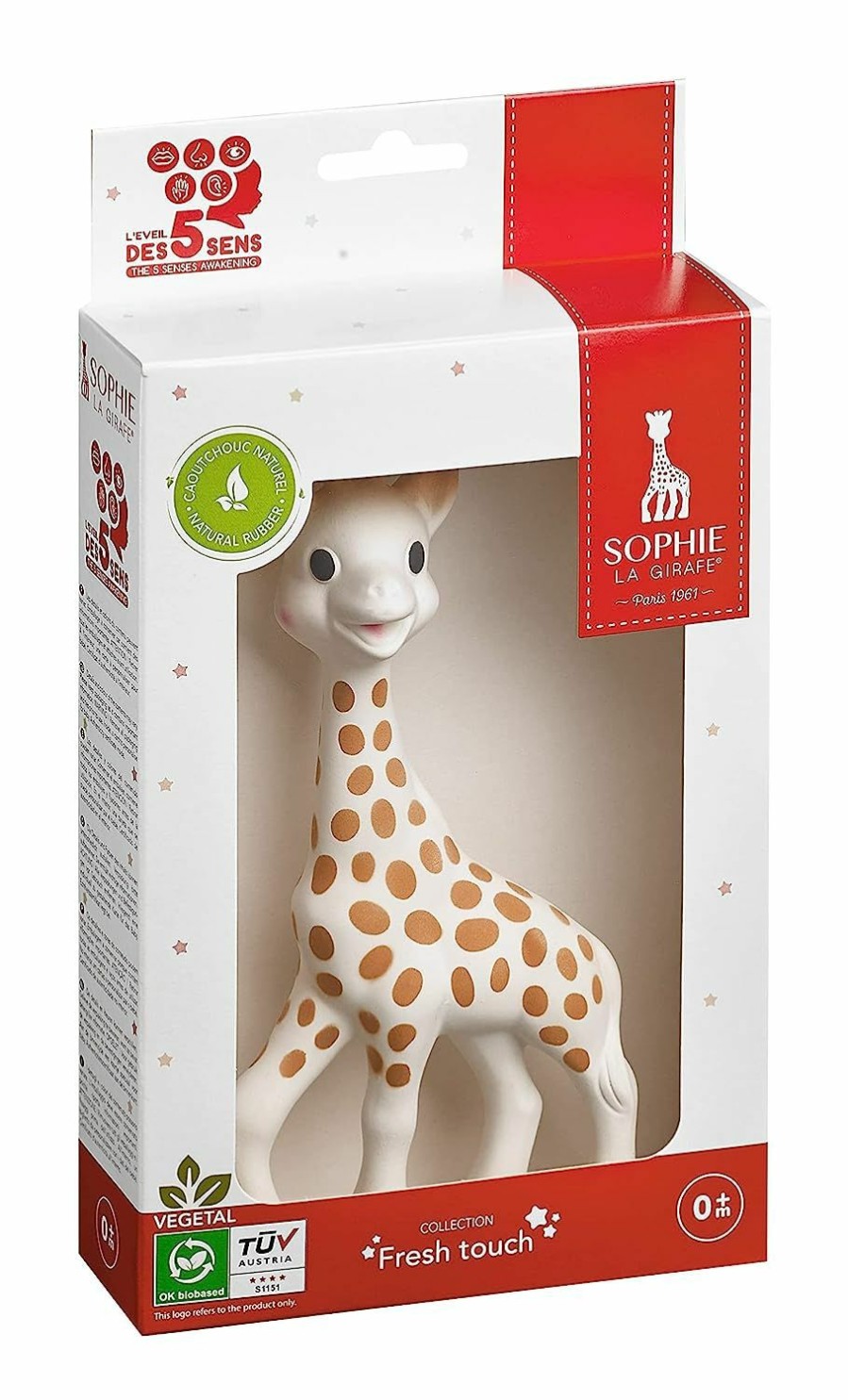 Baby Vulli | Vulli Sophie The Giraffe Teether, Brown/White