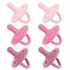 Baby Sweet Child | Sweet Child Soothie Pacifiers 0-18 Months, Set Of 6 Ultra-Light Silicone Binkies With Collapsible Handle & 3 Air Holes For Added Safety, Best Newborn Pacifiers For Baby Boys Or Girls