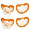 Baby RAZBABY | Razbaby Jollypop Baby Pacifier Newborn, 0-3M (4 Ct Orange)