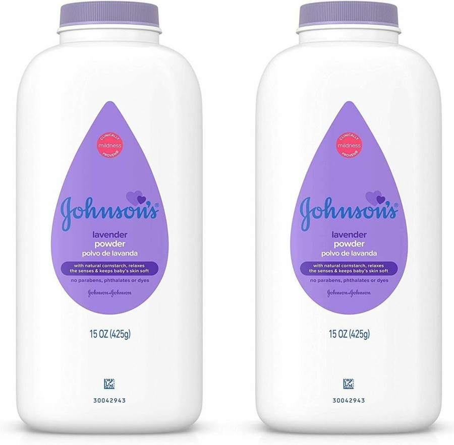 Baby Johnson & Johnson | Johnson'S Baby Powder, Lavender 15 Oz (425 G)(Pack Of 2)