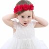 Baby Fmeida | Fmeida Flower Crown Baby Headbands Newborn Floral Birthday Headbands For 4-24 Months