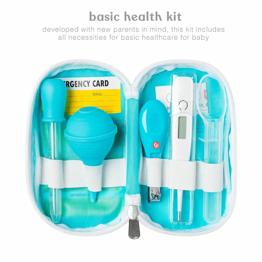 Baby Fisher-Price | Smart Care Fisher-Price 12-Piece Baby Grooming Kit, Newborn Essentials, Baby Gift Set, Includes Baby Nail Kit, Baby Oral Care, Baby Hair Brush, Baby Comb