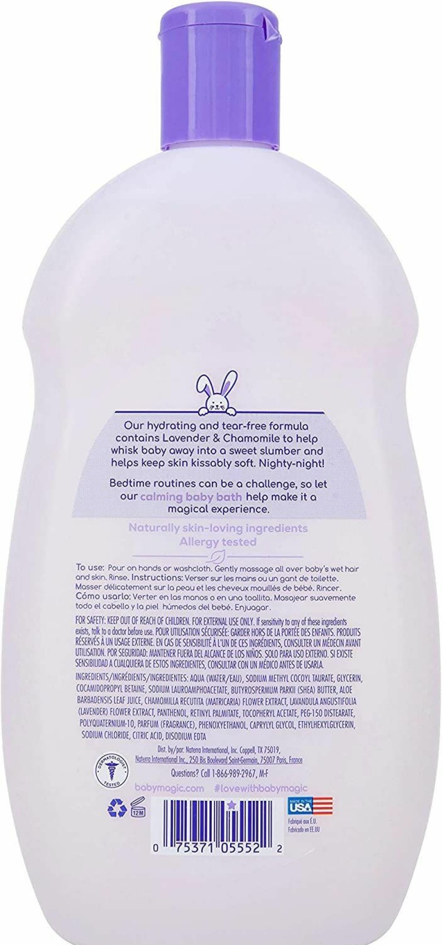 Baby Baby Magic | Baby Magic Calming Baby Bath, 16.5 Fl Oz