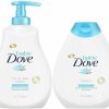 Baby MILcea | Baby Dove Rich Moisture Bundle, Tip To Toe Wash And Lotion, 13 Ounce Each