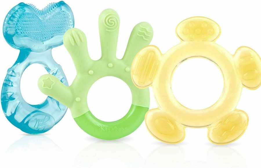 Baby Nuby | Nuby 3 Step Soothing Teether Set (Girl)