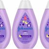 Baby Johnson's Baby | Johnson'S Baby Tearfree Bedtime Bath With Soothing Naturalcalm Fl., Purple, Aromas, 13.6 Fl Oz (Pack Of 3)