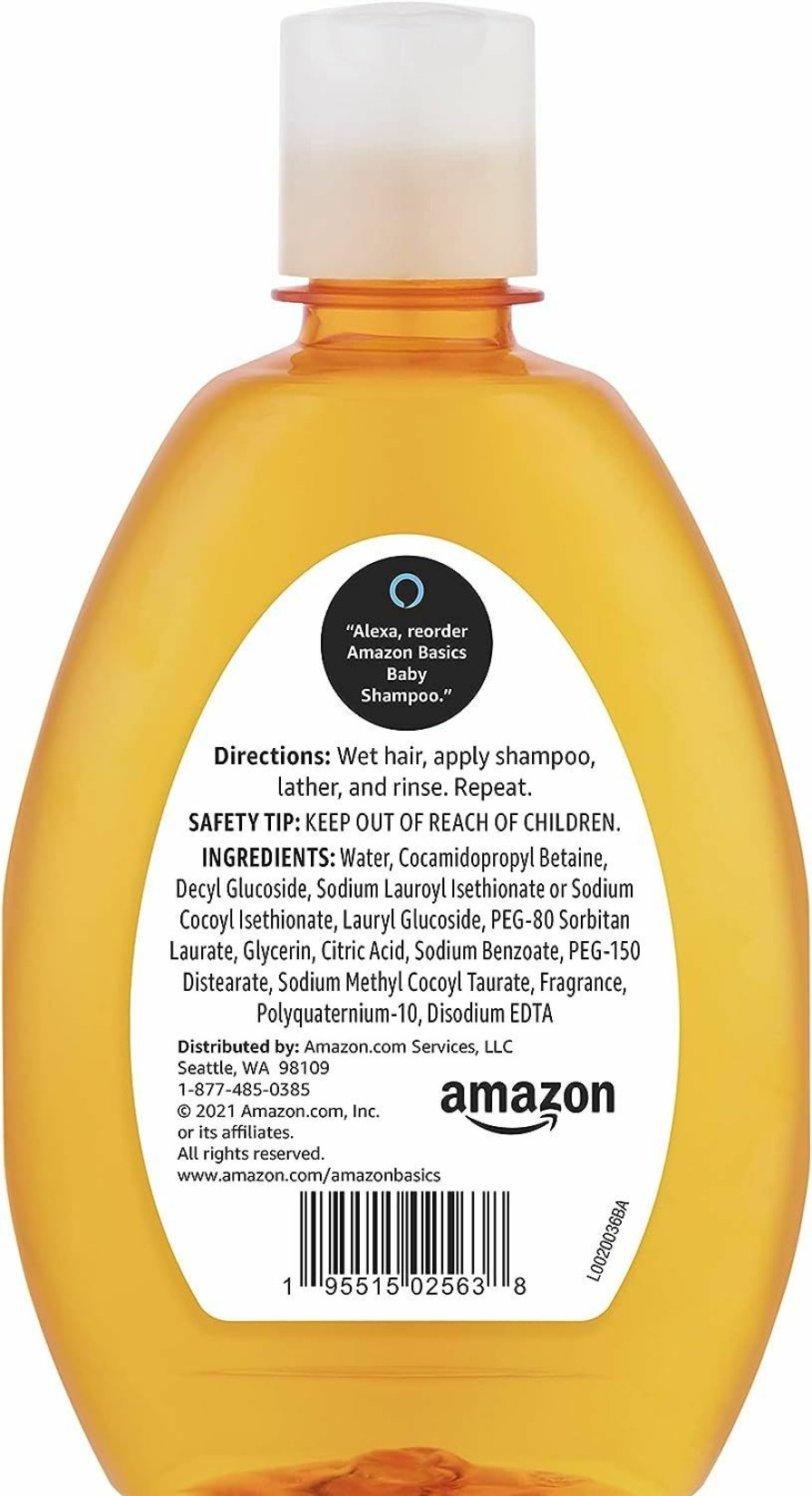 Baby Amazon Basics | Amazon Basics Tear-Free Baby Shampoo, 13.6 Fluid Ounce