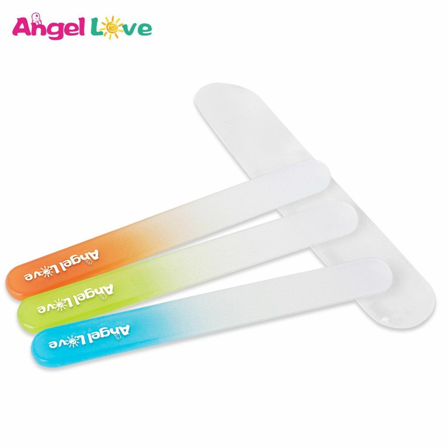 Baby Angel Love | Baby Nail File, 3 Pack, Emery Board Glass, Crystal, Set For Newborns, Toddlers, Infant, Babies & Young Children, New Moms & Baby Shower,Zjc1