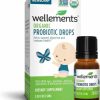 Baby Wellements | Wellements Organic Baby Probiotic Drops | Baby Digestive & Immune Support For Infants & Toddlers*, Usda Certified Organic, Free From Dyes, Parabens & Preservatives | 0.25 Fl Oz