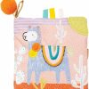 Baby Manhattan Toy | Manhattan Toy Llama Themed Soft Baby Activity Book With Squeaker, Crinkle Paper And Baby-Safe Mirror Small