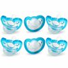 Baby RAZBABY | Razbaby Jollypop Baby Pacifier Newborn, 0-3M, Teal, Double Pack