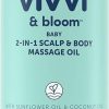 Baby Vivvi & Bloom | Vivvi & Bloom Gentle 2-In-1 Baby Scalp & Body Massage Oil, Fast Absorbing Formula Ideal To Moisturize, For Massage To Remove Dry Flakes On Scalp, Hypoallergenic, 4 Fl. Oz