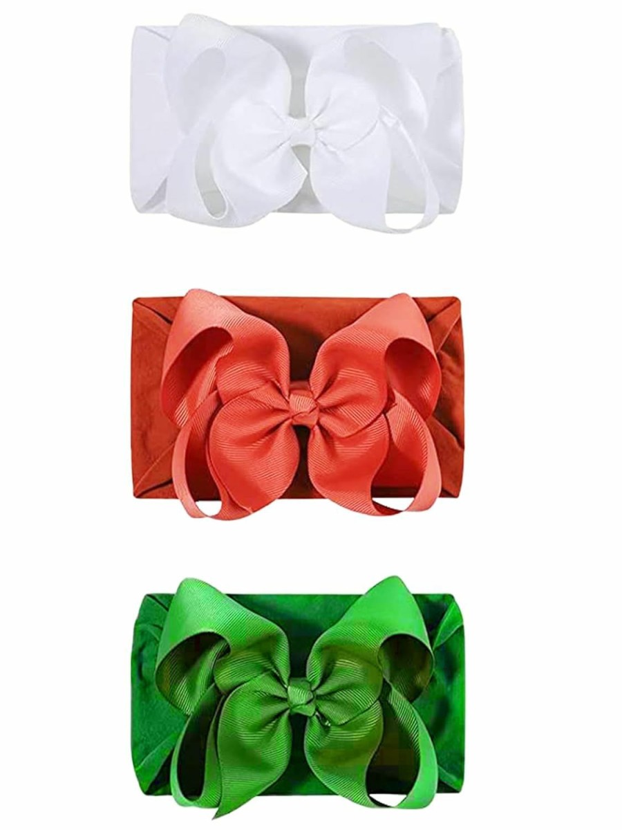 Baby Ayesha | Ayesha Baby Headbands Baby Girl Hair Bows Headbands Soft Nylon Hairbands Hair Accessories For Newborn Toddlers Baby Girls Infant(12Pack)