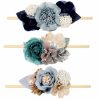 Baby VOBOBE | Vobobe Easter Day Baby Girl Headbands Cheer Bow, Flower Bunny Hair Bows Elastic Nylon Hairband For Newborn Toddler And Infant Hair Accessories,1Pcs (Easter-B)