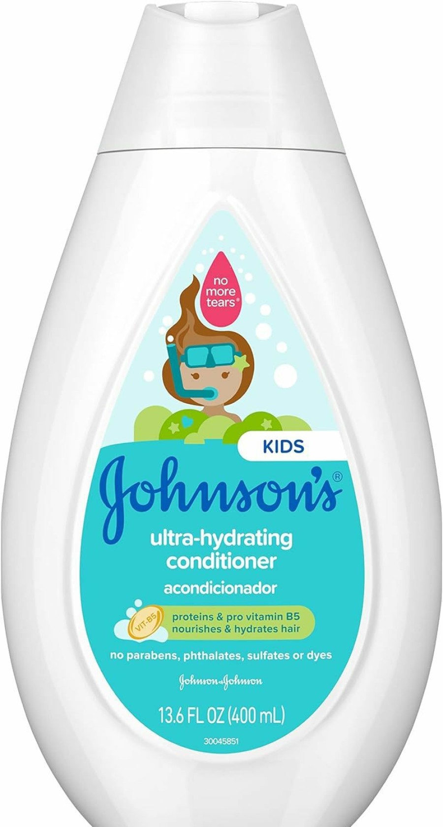 Baby Johnson's Baby | Johnson'S Baby Ultra-Hydrating Tear-Free Kids Conditioner With Pro-Vitamin B5, 13.6 Fluid Ounce