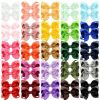 Baby choicbaby | 58Pcs 3 Inches Grosgrain Ribbon Pinwheel Hair Bows Alligator Clips Hair Barrettes Accessories For Baby Girls Kids Toddlers Teens 29 Colors In Pairs